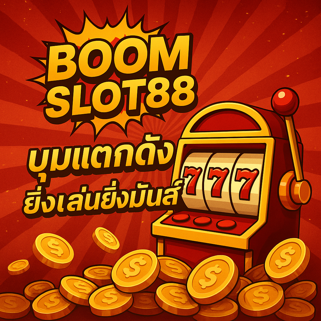 BoomSlot88 บูมแตกดัง ยิ่งเล่นยิ่งมันส์