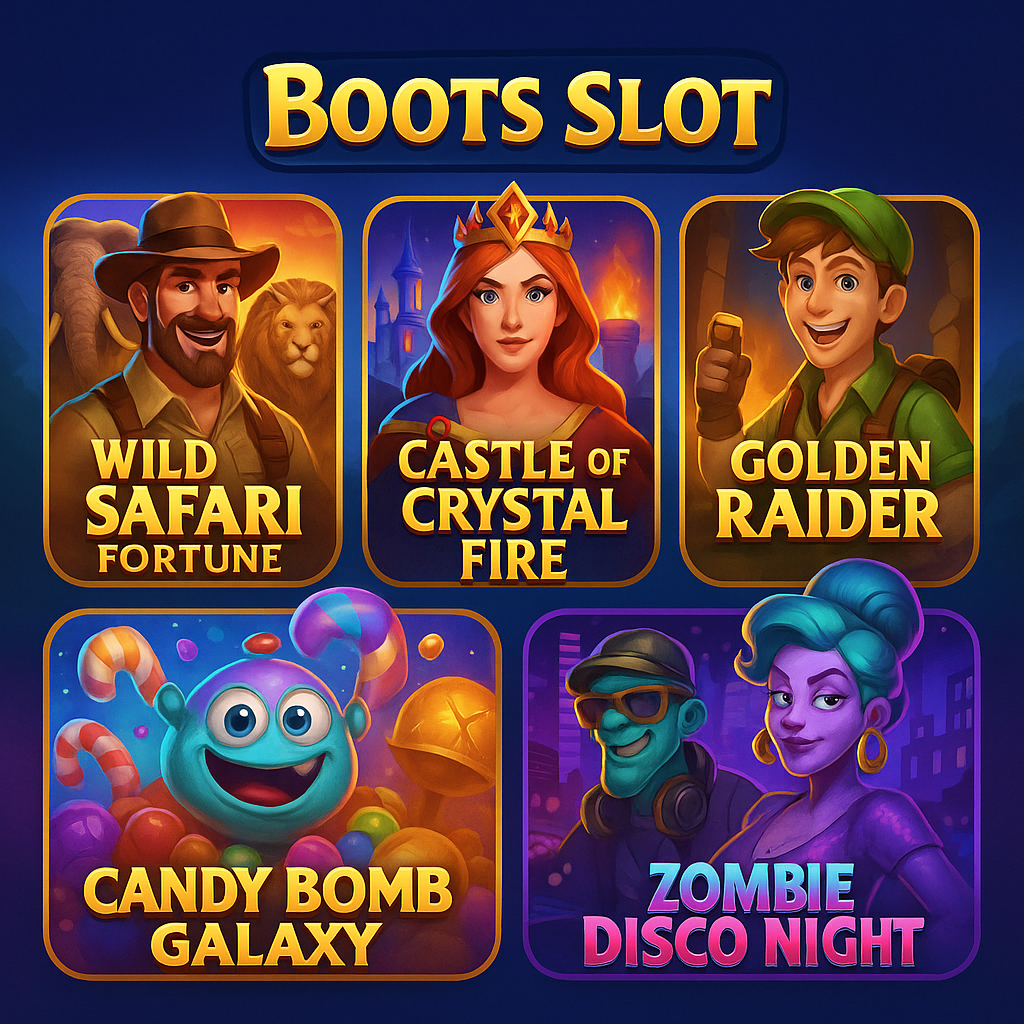 BootsSlot เว็บเดียวที่รวมเกมฮิตไว้ครบ!