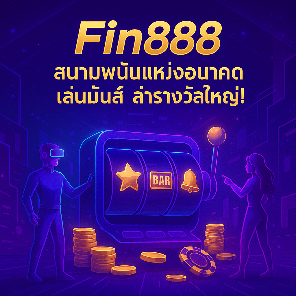 Fin888 สล็อตที่ไม่ใช่แค่สล็อต