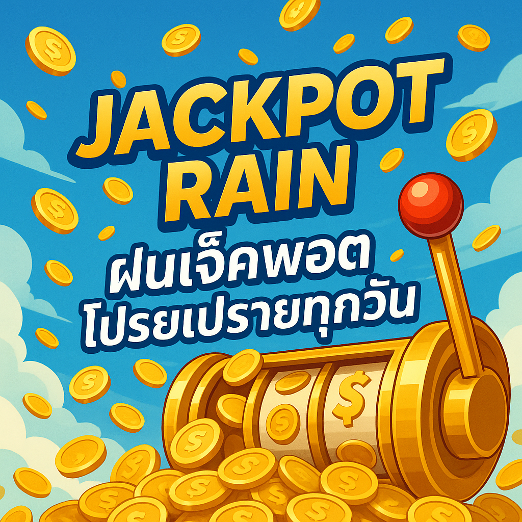JackpotRain ฝนแจ็คพอต โปรยปรายทุกวัน