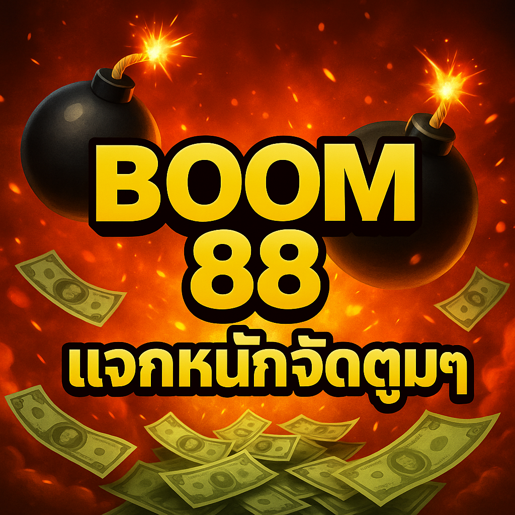 Boom88 สล็อตแจกหนักจัดเต็ม ไม่มีพัก!