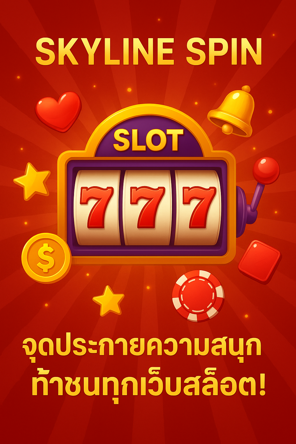 SkylineSpin จุดเริ่มต้นของการปั่นสล็อตที่ไม่เหมือนใคร